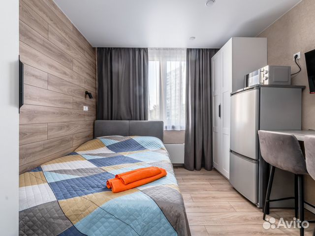 

Квартира-студия, 15 м², 1 кровать