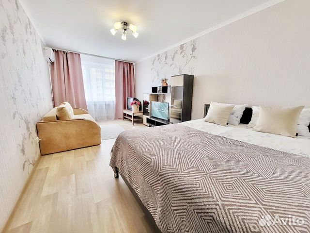 

1-к. квартира, 50 м², 2 кровати