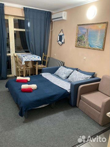 

Квартира-студия, 18 м², 3 кровати