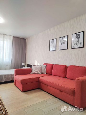

Квартира-студия, 40 м², 2 кровати