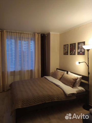

Квартира-студия, 27 м², 2 кровати