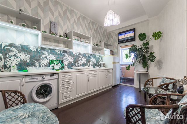 

1-к. квартира, 45 м², 2 кровати