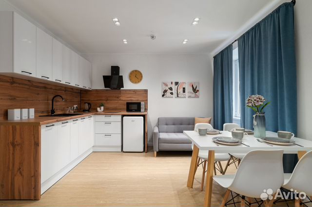 

1-к. квартира, 41 м², 2 кровати