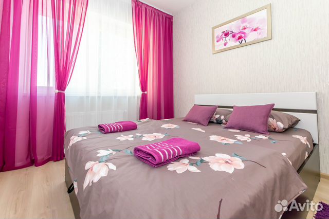 

1-к. квартира, 45 м², 3 кровати