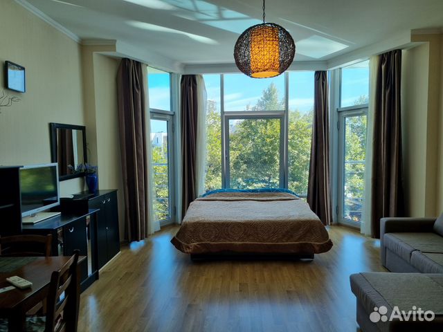 

Квартира-студия, 43 м², 2 кровати