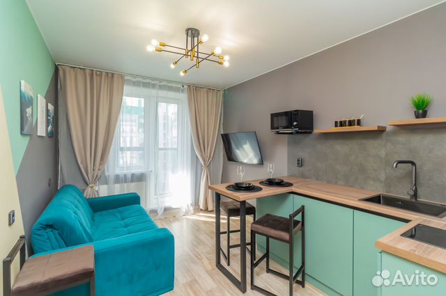 

1-к. квартира, 35,5 м², 2 кровати
