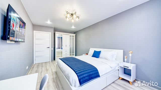 

1-к. квартира, 40 м², 2 кровати