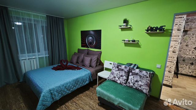 

1-к. квартира, 33 м², 2 кровати