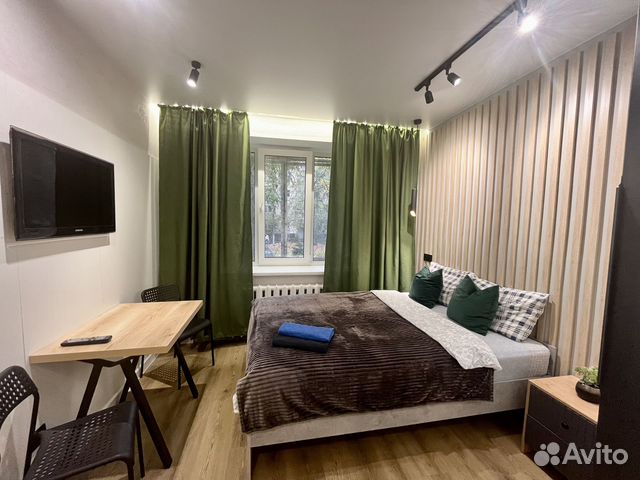

Квартира-студия, 15 м², 1 кровать