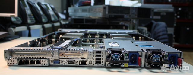 Сервер HP DL360p Gen8 8SFF 2x E5-2680v2/128Gb