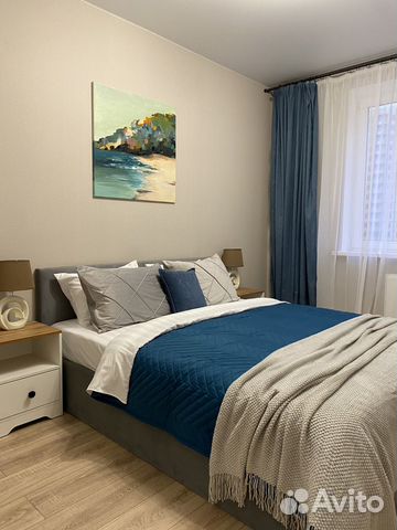 

1-к. квартира, 39 м², 2 кровати