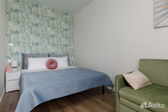 

1-к. квартира, 38 м², 3 кровати