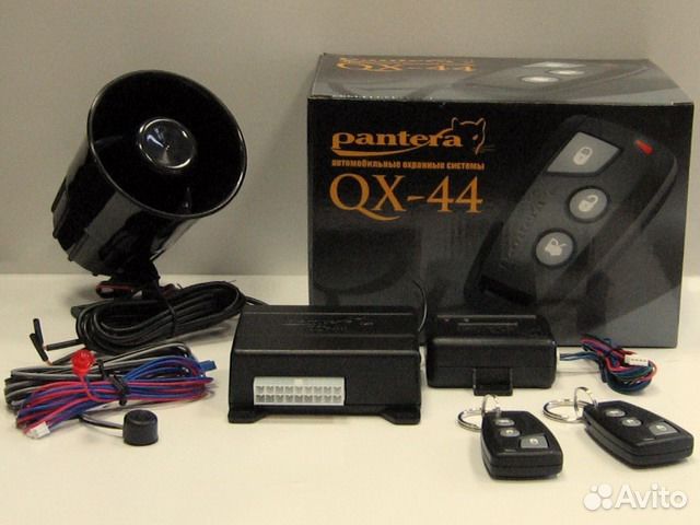 Pantera qx44 схема подключения