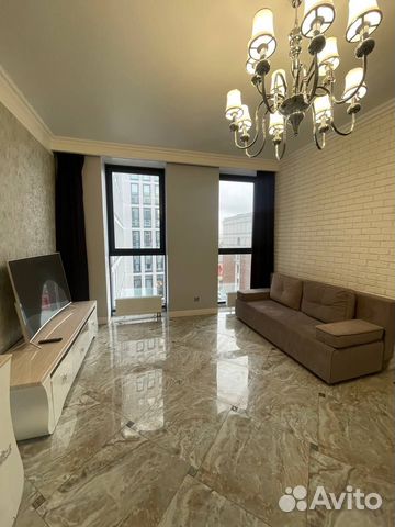 

1-к. квартира, 72 м², 2 кровати