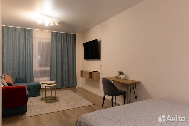 

1-к. квартира, 42 м², 3 кровати