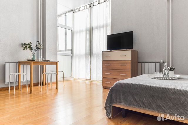

Квартира-студия, 35 м², 2 кровати