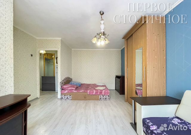 

1-к. квартира, 36 м², 2 кровати