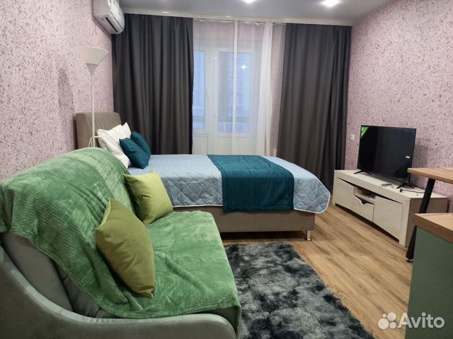 

Квартира-студия, 28 м², 2 кровати