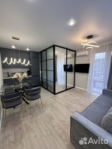 

Квартира-студия, 42 м², 2 кровати