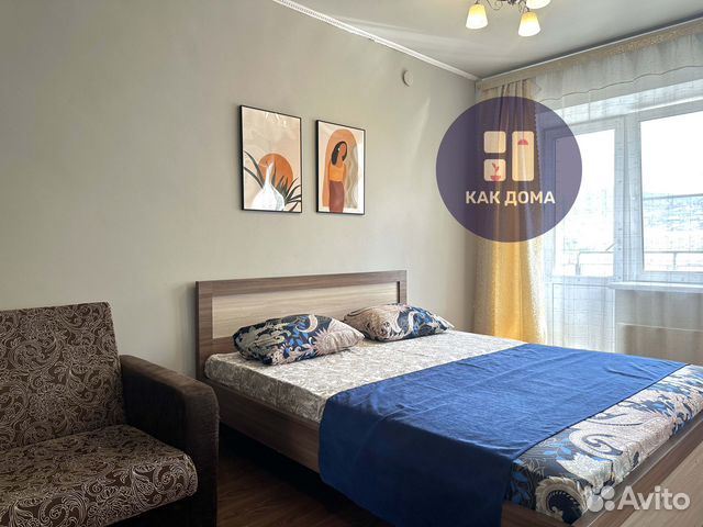 

Квартира-студия, 30 м², 3 кровати
