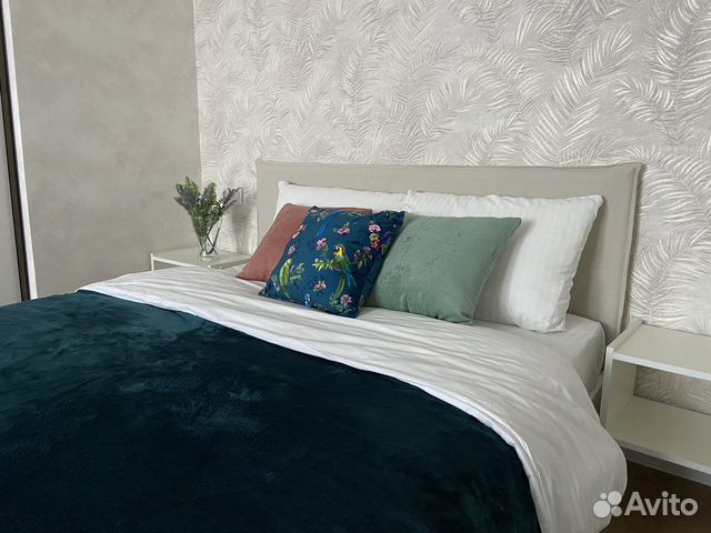

1-к. квартира, 45 м², 2 кровати