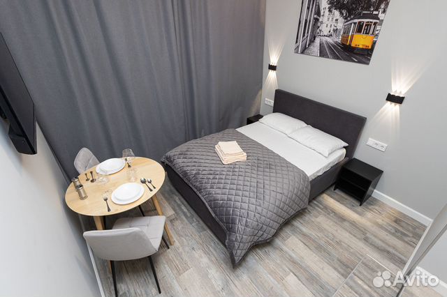 

Квартира-студия, 17 м², 1 кровать