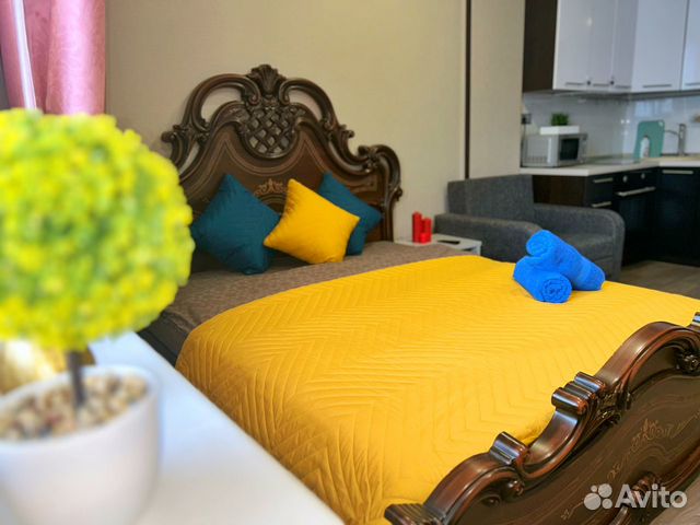 

Квартира-студия, 27 м², 1 кровать