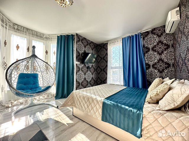 

1-к. квартира, 45 м², 2 кровати