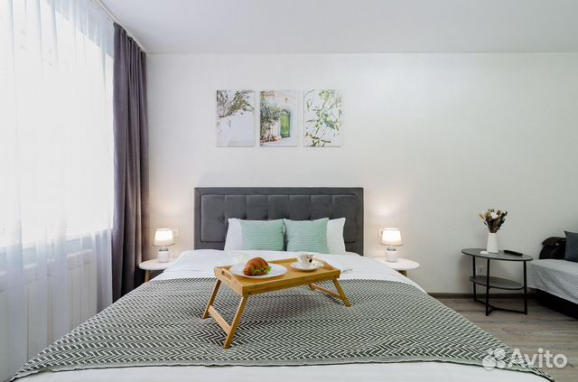 

1-к. квартира, 36 м², 2 кровати