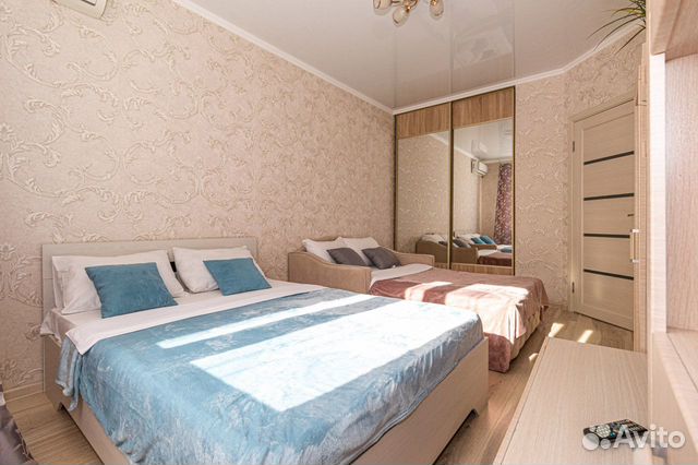 

1-к. квартира, 40 м², 2 кровати