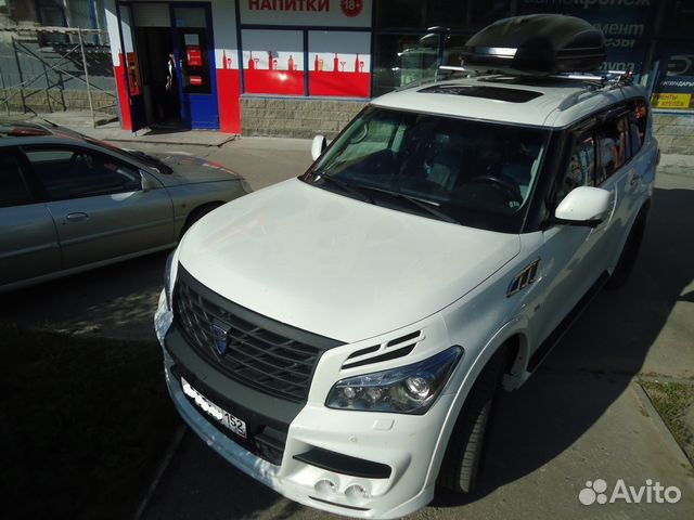 Багажник бокс на крышу Infiniti QX80 (2014)