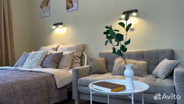 

Квартира-студия, 20 м², 2 кровати