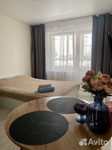 

Квартира-студия, 23 м², 4 кровати