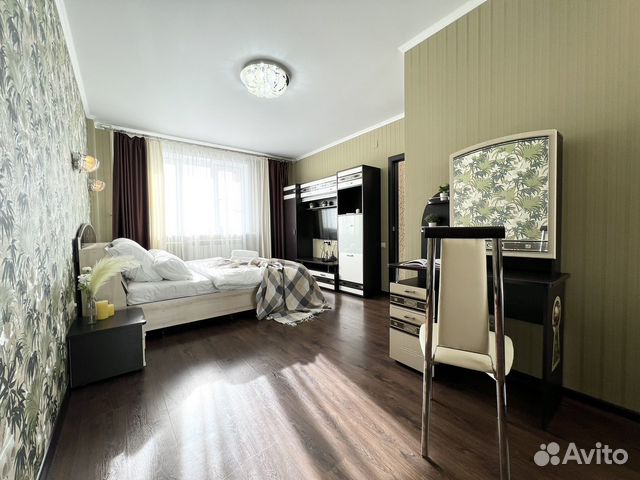 

1-к. квартира, 44,3 м², 2 кровати