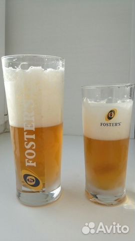 Стаканы, Бокалы, кружки пивные Fosters новые