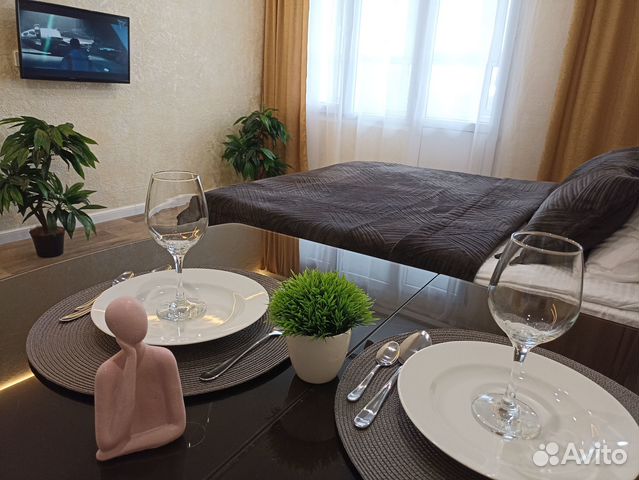

Квартира-студия, 30 м², 1 кровать