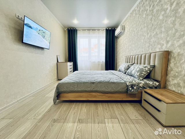 

1-к. квартира, 42 м², 2 кровати