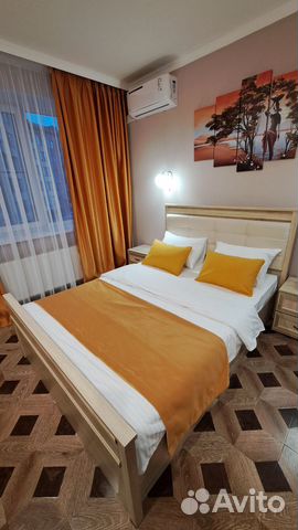 

1-к. квартира, 44 м², 2 кровати