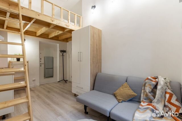 

Квартира-студия, 24 м², 2 кровати