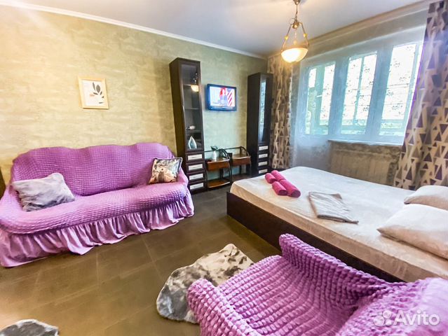

1-к. квартира, 38 м², 2 кровати