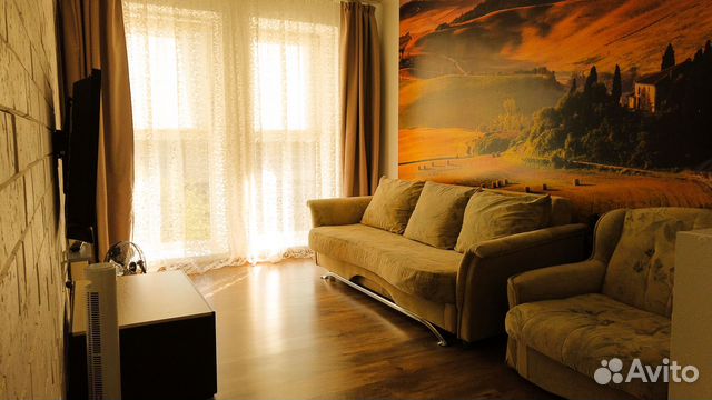 

1-к. квартира, 40 м², 3 кровати
