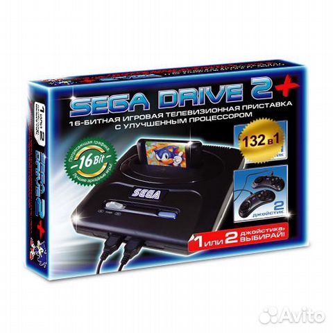 Новая Sega Drive 2 c 132 играми на борту