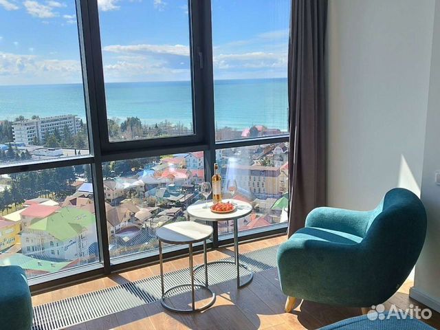 

Квартира-студия, 34 м², 1 кровать