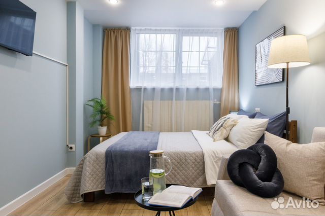 

Квартира-студия, 21 м², 2 кровати