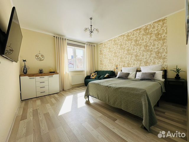 

1-к. квартира, 36 м², 2 кровати