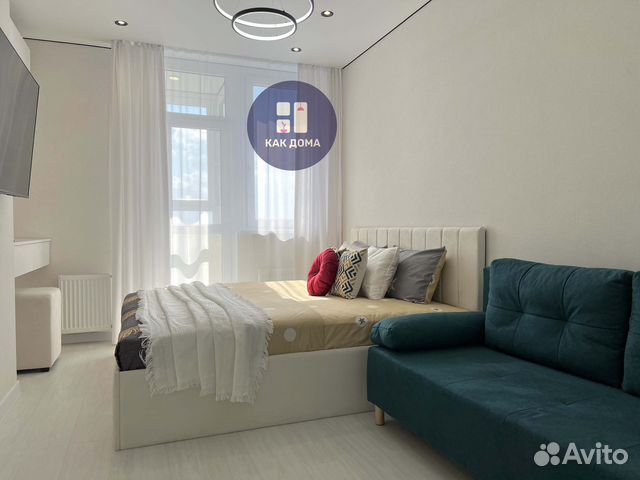 

1-к. квартира, 33 м², 2 кровати