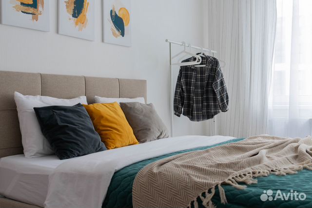 

1-к. квартира, 38 м², 2 кровати