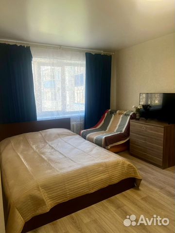 

1-к. квартира, 32 м², 2 кровати
