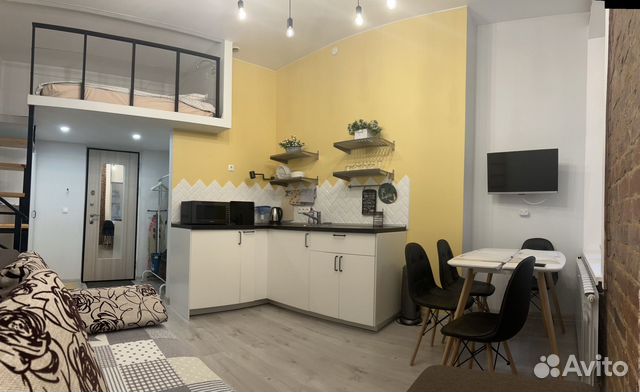 

Квартира-студия, 24 м², 2 кровати