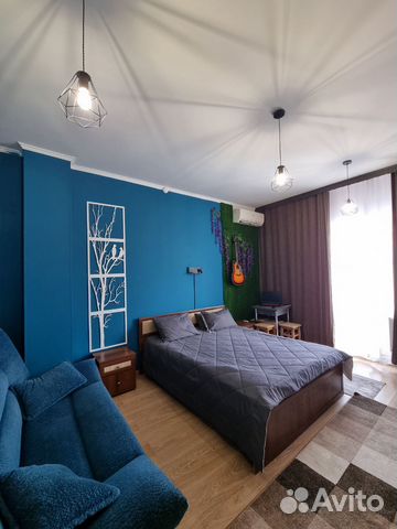 

Квартира-студия, 34 м², 2 кровати